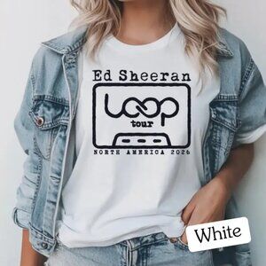 Ed Sheeran Loop Tour 2026 North America Gildan Concert Tee
